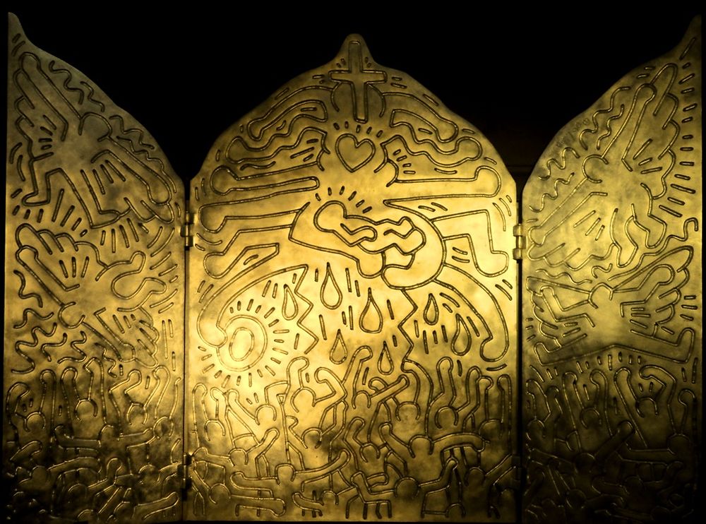 La vie du Christ (Keith Haring), Paris