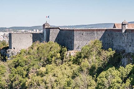 Besançon, La Citadelle, Le chemin de ronde ouest