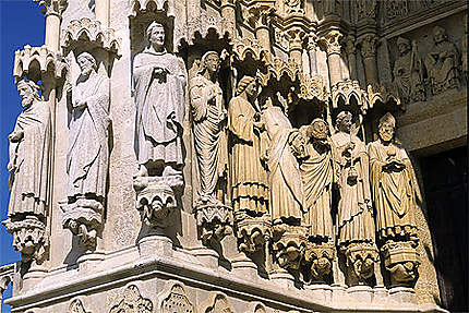 Portail de St-Firmin, cathédrale Notre-Dame, Amiens