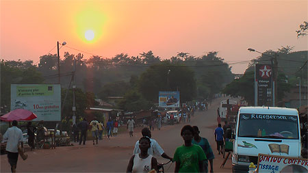 Couché de soleil sur diégonéfla Couché de soleil sur diégonéfla