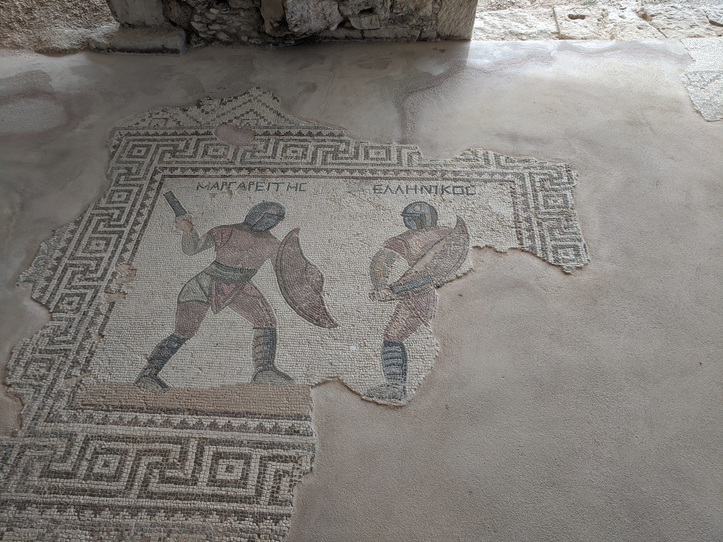 Mosaique des gladiateurs Mosaique des gladiateurs