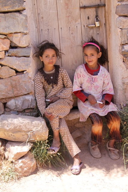 Petites filles berbères Petites filles berbères