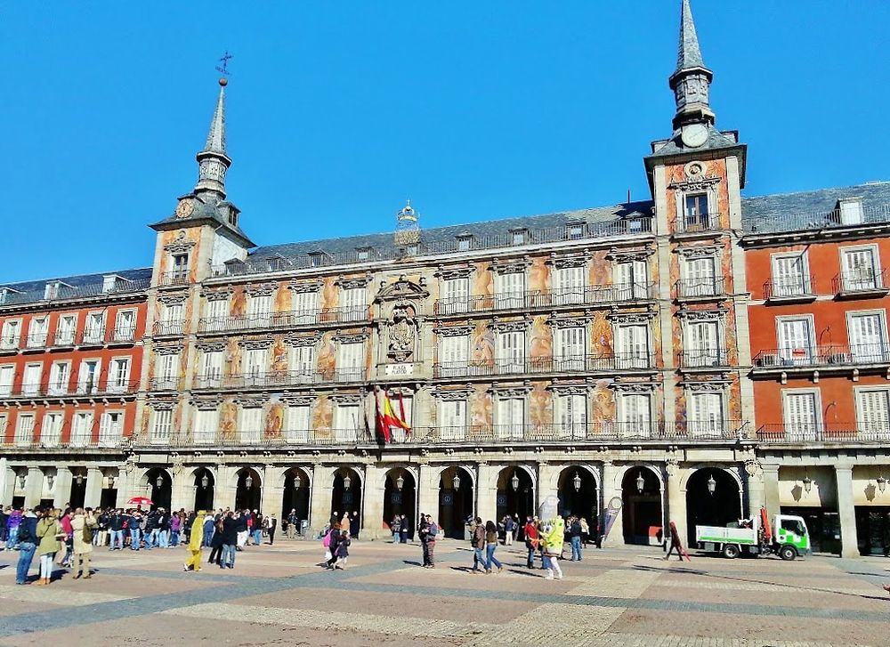 Place Mayor à Madrid