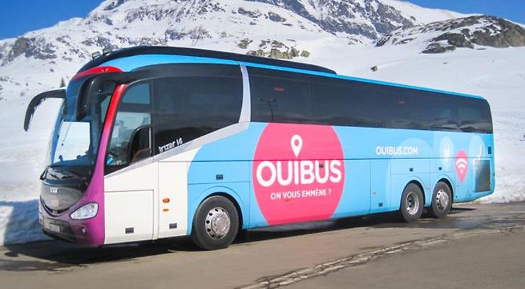 Alpes - OUIBUS relie Grenoble et Chambéry à l'aéroport de Genève