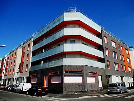Immeubles modernes rue Gabriel Pery