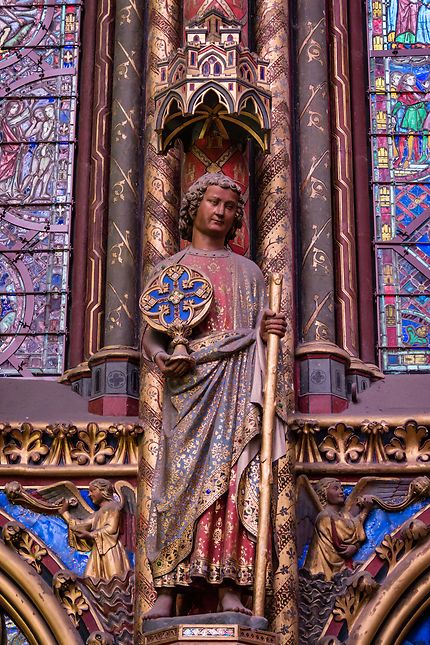 Sainte-Chapelle, statue d'apôtre