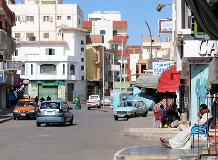 Scène de rue à Hurghada