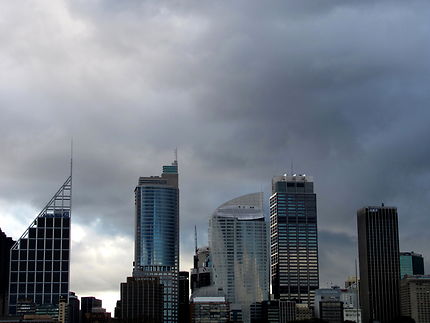 Fin de journée grise sur Sydney