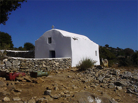 La petite église d'Agia Varvara La petite église d'Agia Varvara