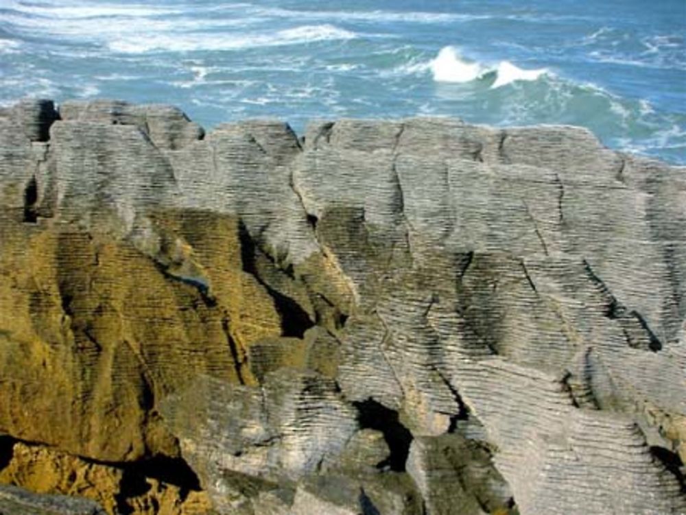 Les &quot;Pancakes Rocks&quot; de Punakaïki