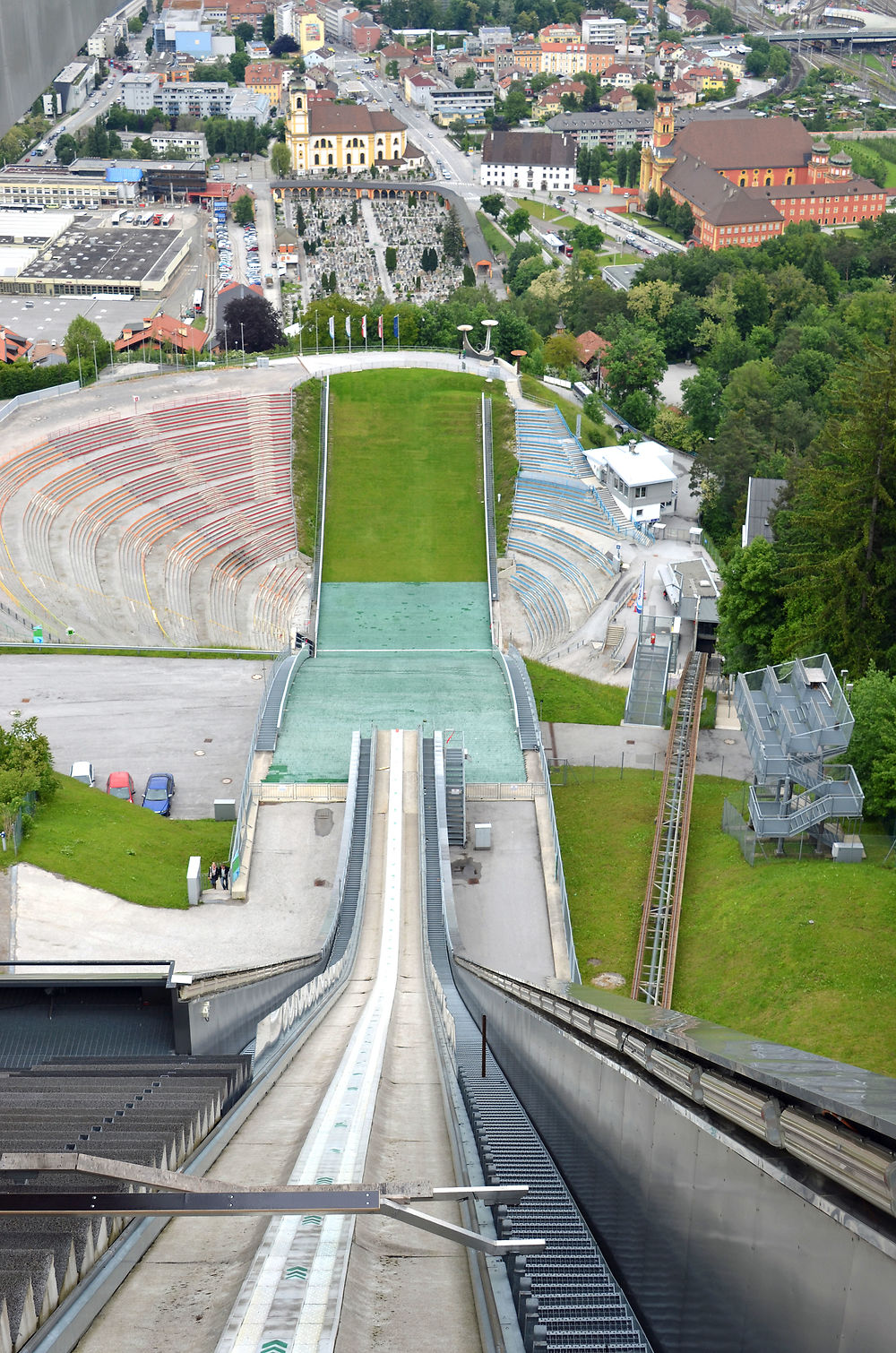 Tremplin de saut à skis