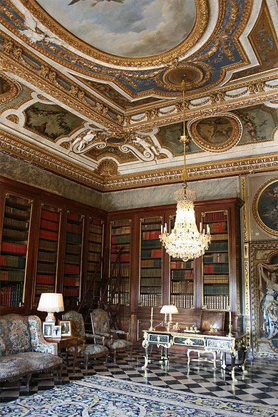 La Bibliothèque du château de Vaux-le-Vicomte