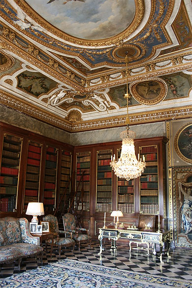 La Bibliothèque du château de Vaux-le-Vicomte La Bibliothèque du château de Vaux-le-Vicomte