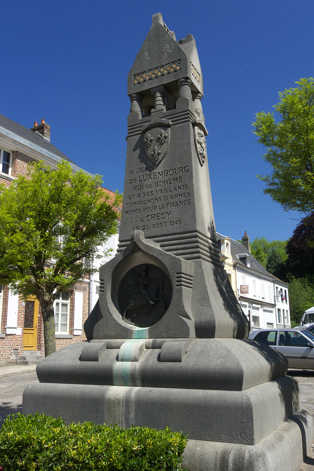 Monument commémoratif, Crécy-en-Ponthieu Monument commémoratif, Crécy-en-Ponthieu