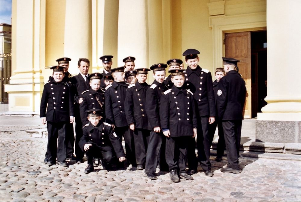 CADETS DE LA MARINE RUSSE