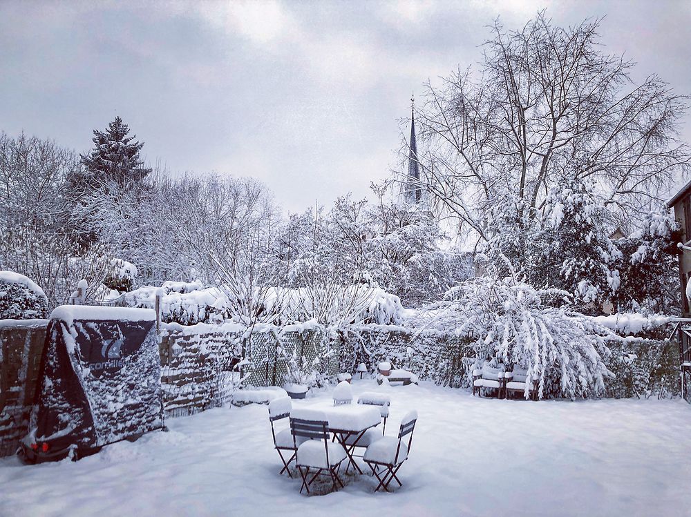 Jardin d’hiver à Jouy-en-Josas