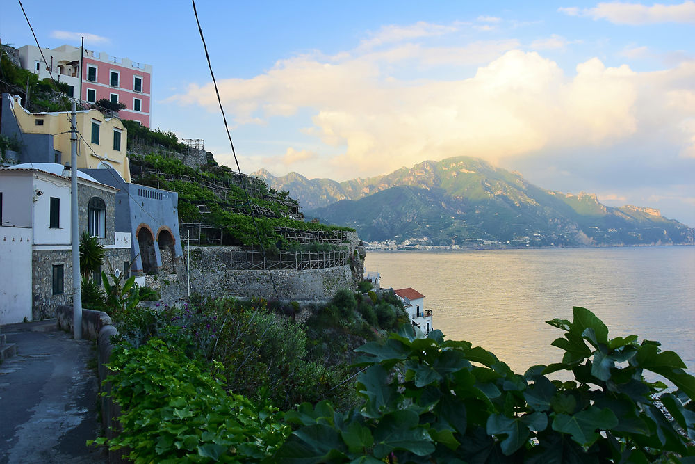 Fin de journée à Atrani