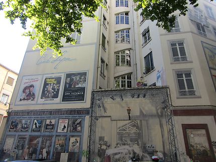 Mur peint du Cinéma à Lyon
