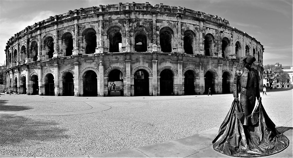 Les arènes de Nîmes