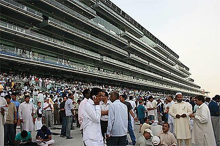 Inauguration de l'hippodrome de Dubai