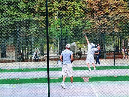 Tennis au jardin du Luxembourg