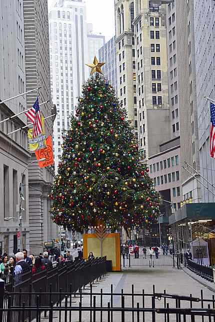 Le sapin de Noël de Wall Street