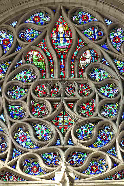 Vitrail, cathédrale Notre-Dame, St-Omer