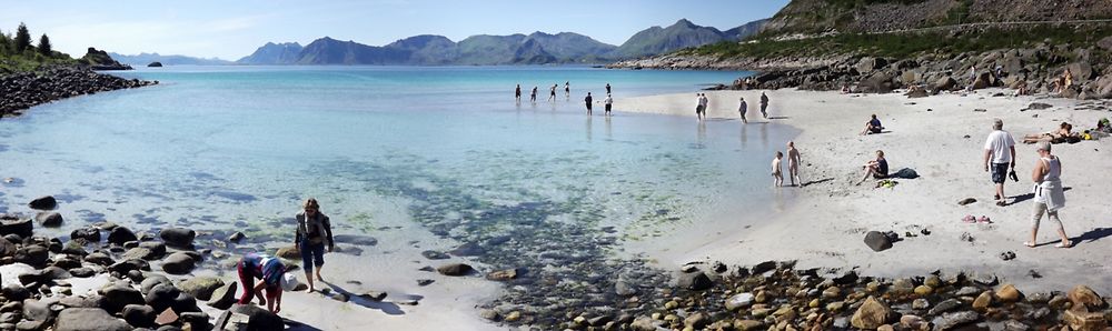 PLAGE SUR LA ROUTE VERS BODO