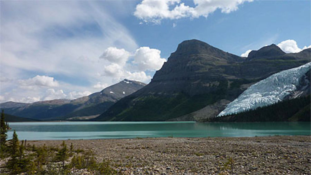 Arrivée au Berg Lake