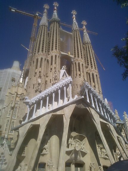 La Sagrada Familia Basilique de Antoni Gaudí 