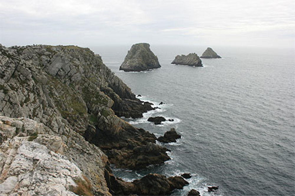 Vue sur les &quot;Tas de Pois&quot;