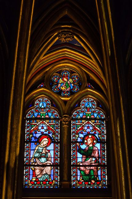 Sainte-Chapelle, vitraux