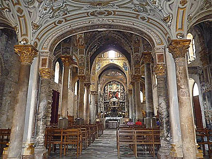 Intérieur de l'église de la Martorana