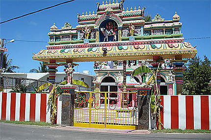 Entrée d'un temple tamoul
