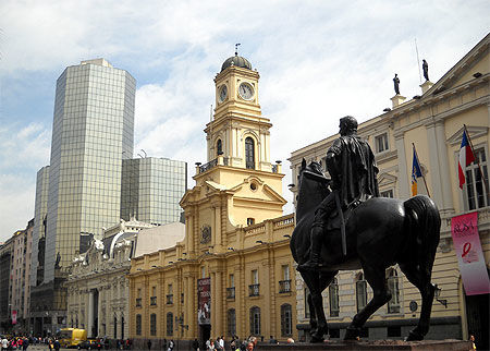 Santiago, la Plaza de Armas