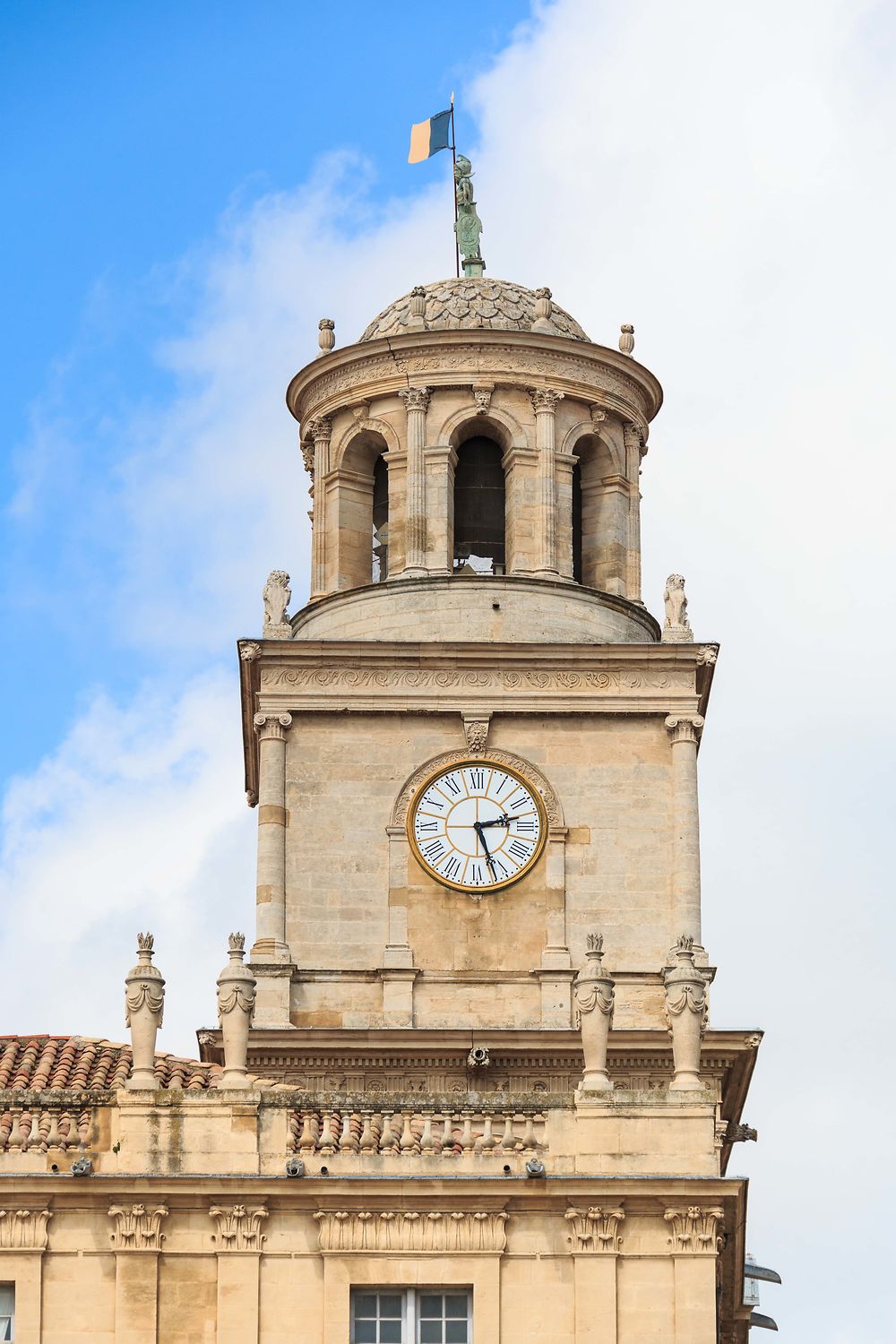 Le beffroi de l'hôtel de ville