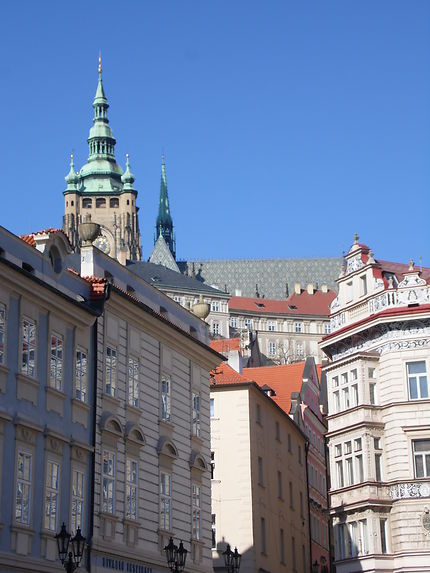 Dans les rues de Hradčany, Prague
