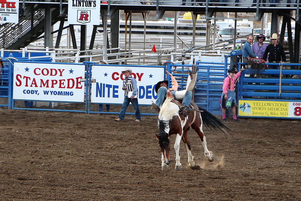 Rodéo à Cody (Wyoming)