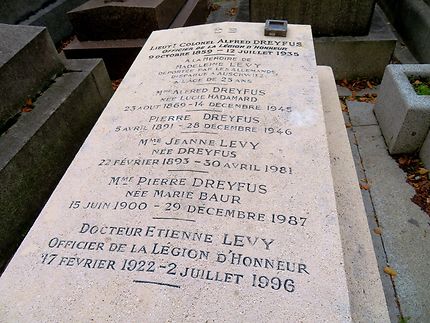 Tombe d'Alfred Dreyfus (1859-1935)