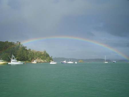 Rainbow Warrior à Russel Rainbow Warrior à Russel