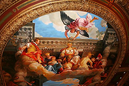 Peinture au plafond du "Venetian"