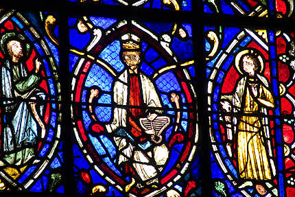 Vitrail, cathédrale Notre-Dame, Amiens