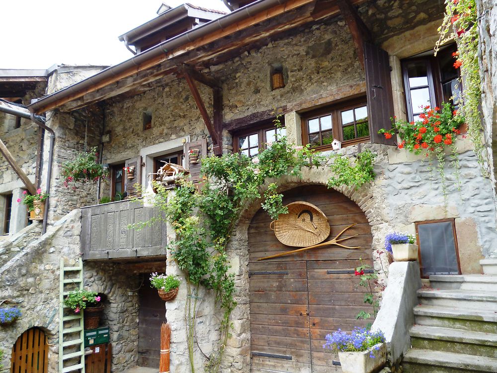 Village médiéval d'Yvoire, France