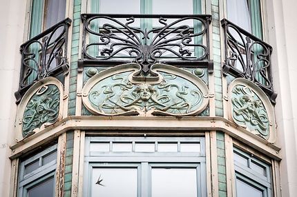 St-Etienne, Balcon Art Nouveau 