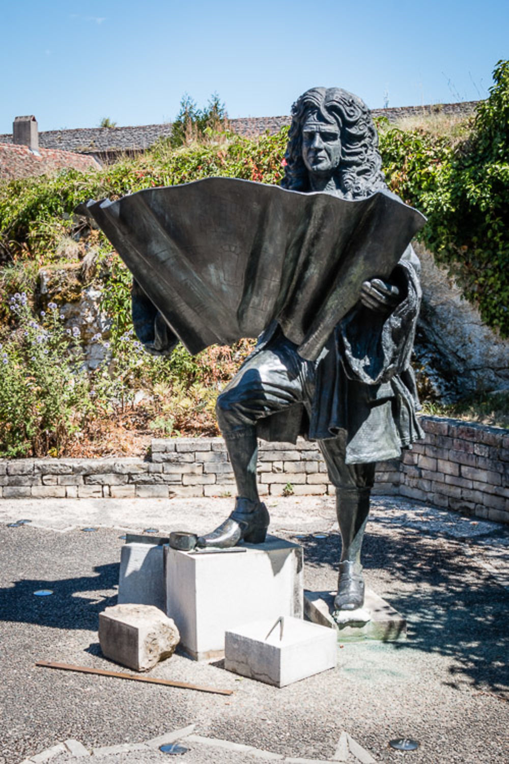 Besançon, La Citadelle, Statue de Vauban