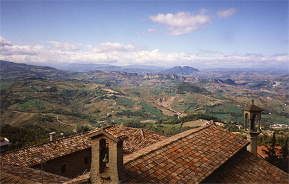 Vue sur les collines