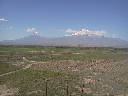 Mont Ararat frontière turque