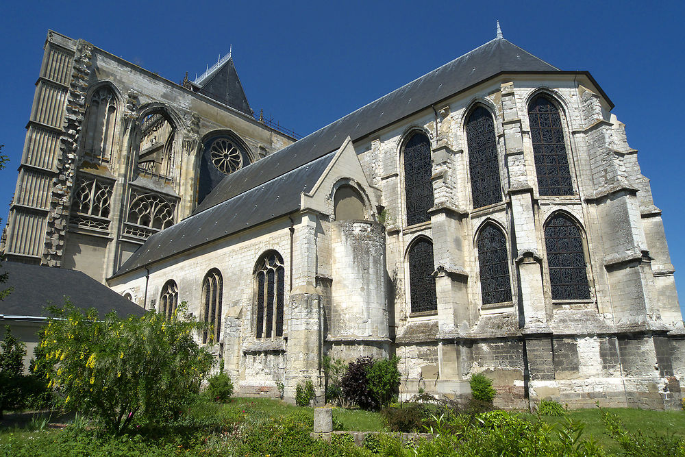 Chevet, collégiale St-Vulfran, Abbeville