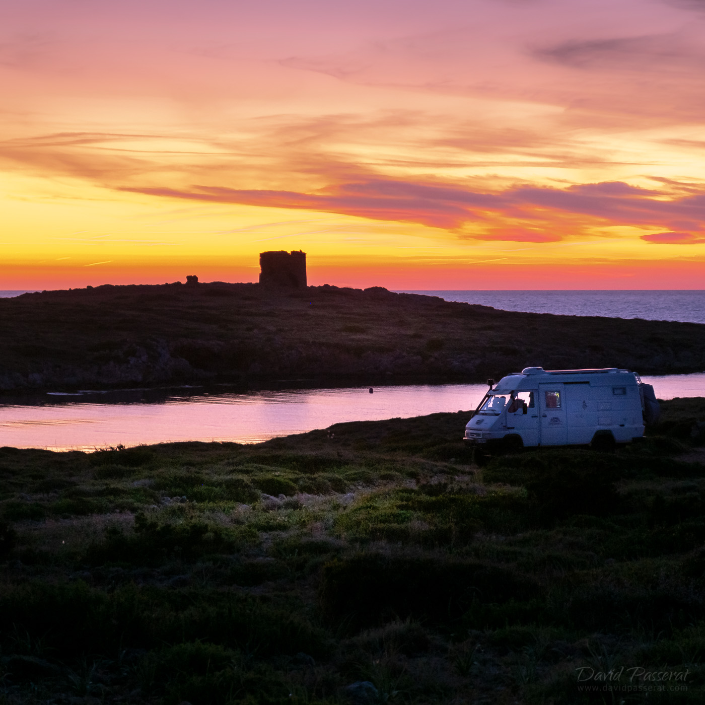 Le cap de Favaritx en camping car Le cap de Favaritx en camping car