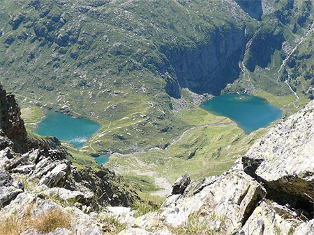 Lac Saussat et lac d'Espingo